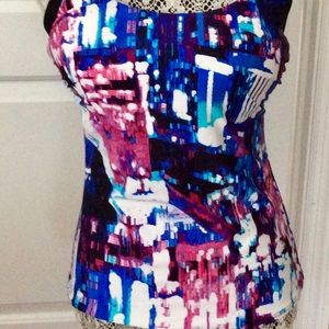 NWOT CALVIN KLEIN Tankini Top Swimwear, Sz XL